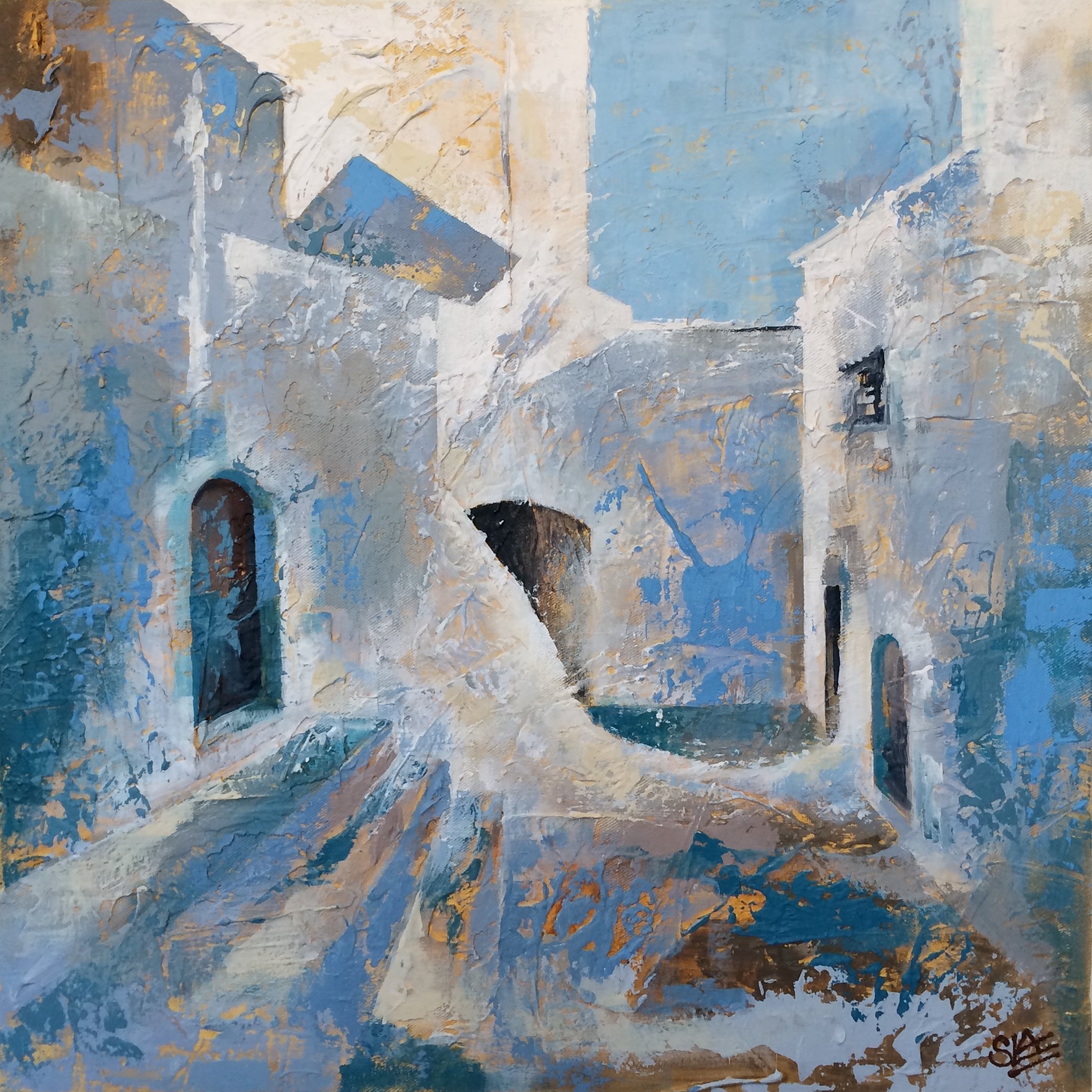 'Chefchaouen Street'   COMMISSION