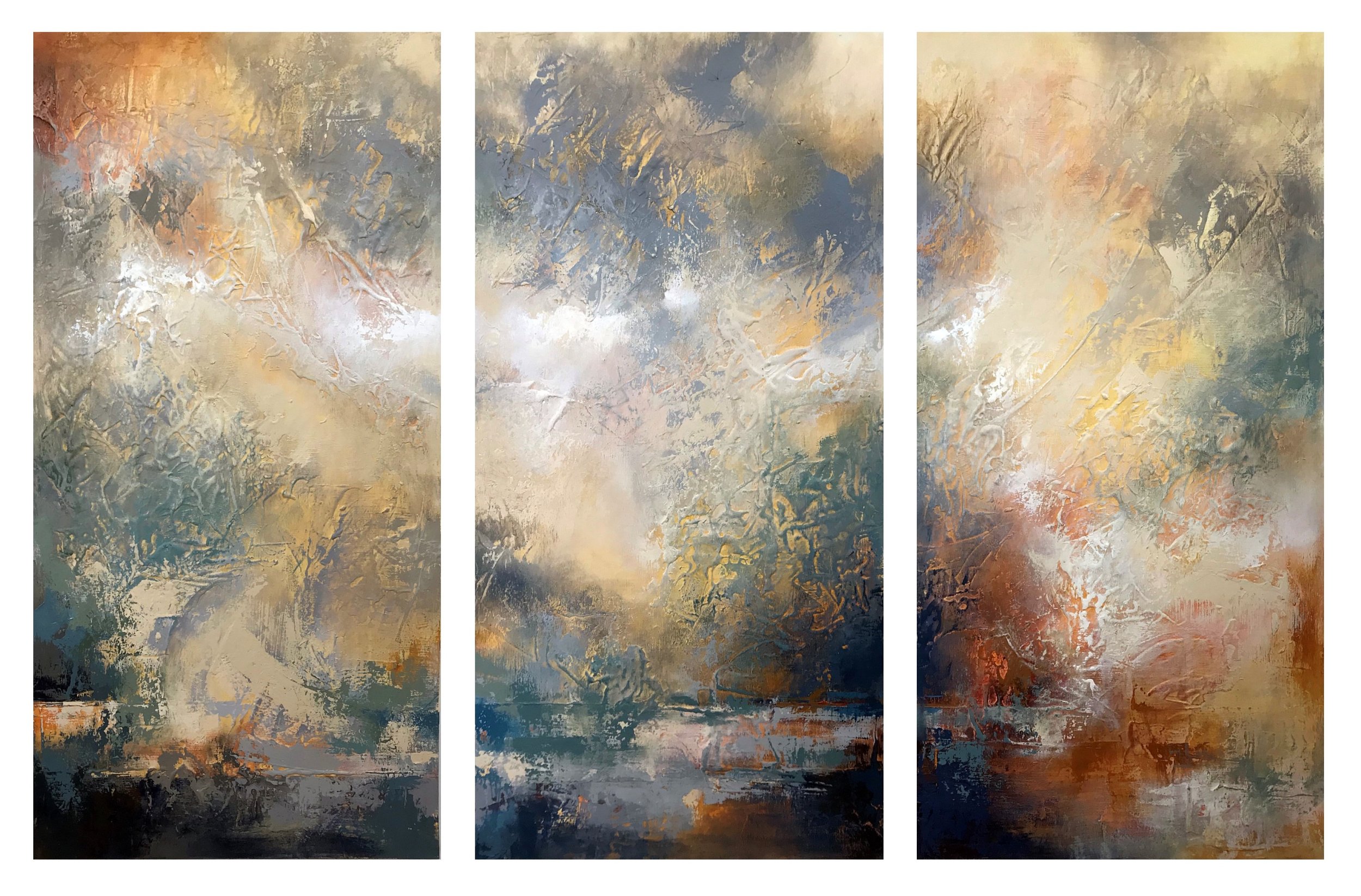 'For a Victorian Kitchen' Triptych  COMMISSION