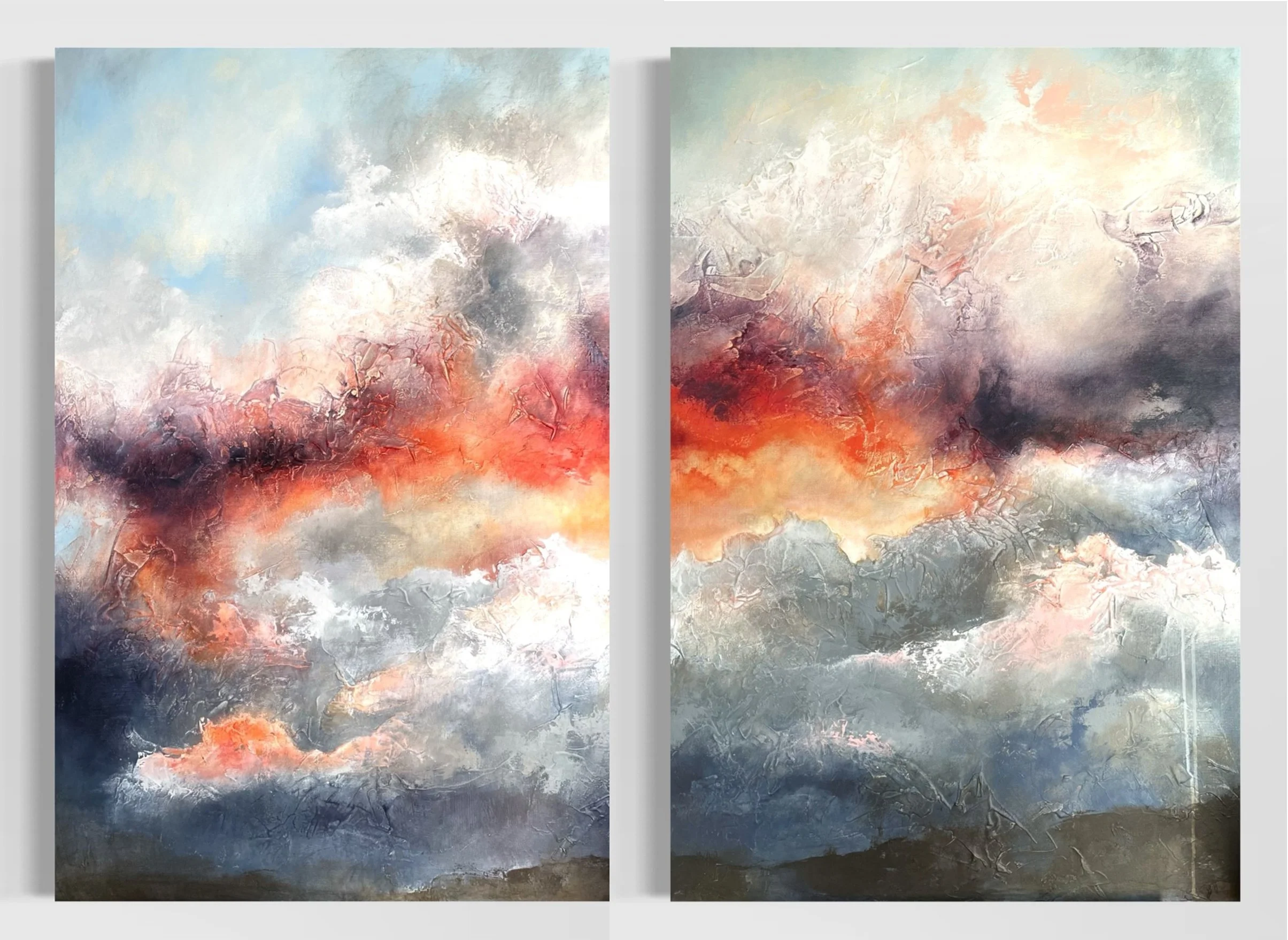 ´Sunset 1 and 2´  €2000