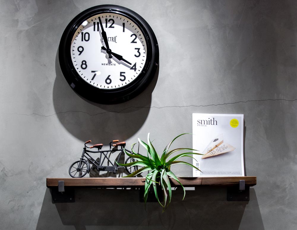 Clock signifying time management and productivity