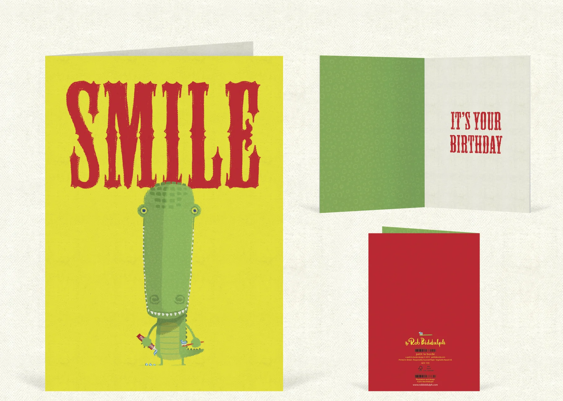 Smile (120mm x 170mm). Click here to buy.