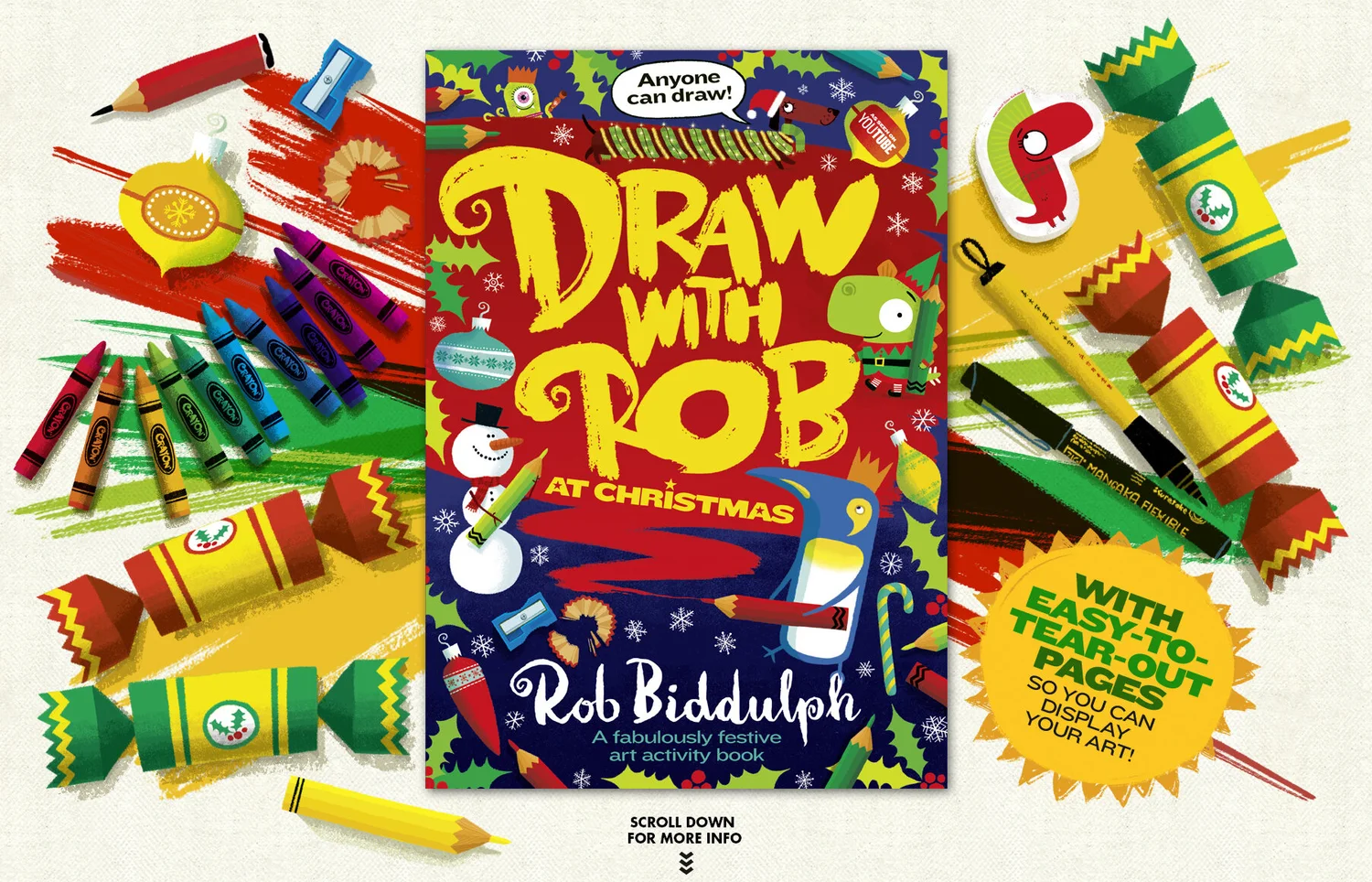 Draw With Rob At Christmas Rob Biddulph Draw With Rob At Christmas Rob Biddulph