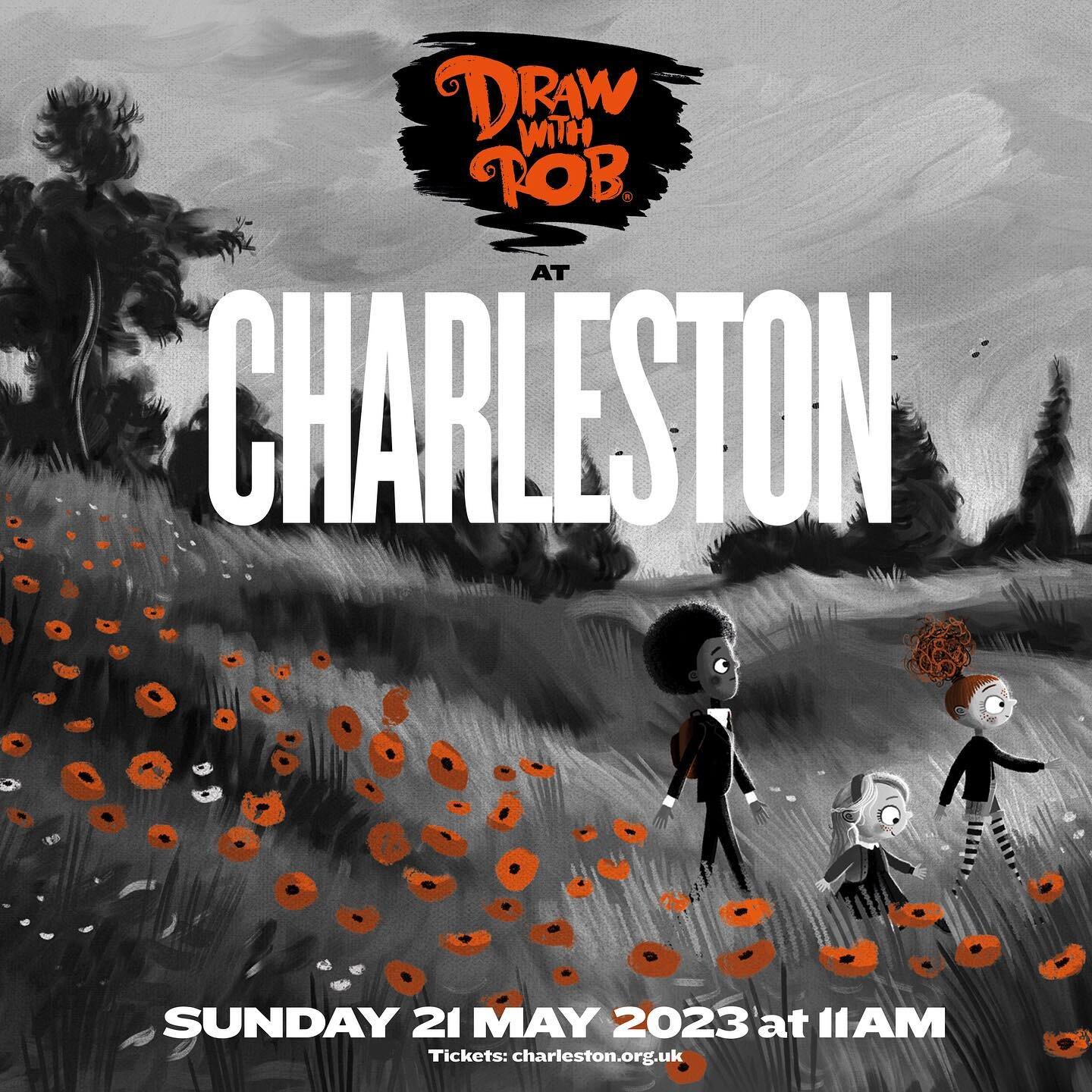I am delighted to announce that I'll be appearing at the Charleston Festival on Sunday 21 May. My grandparents lived nearby so it's always lovely to visit beautiful Sussex, and Charleston House is the perfect setting for a literary festival. Can't wa