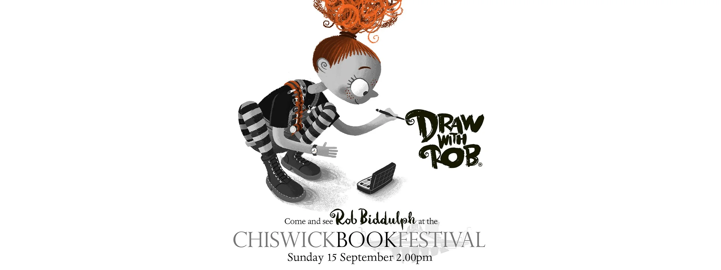 Rob Biddulph at the Chiswick Festival