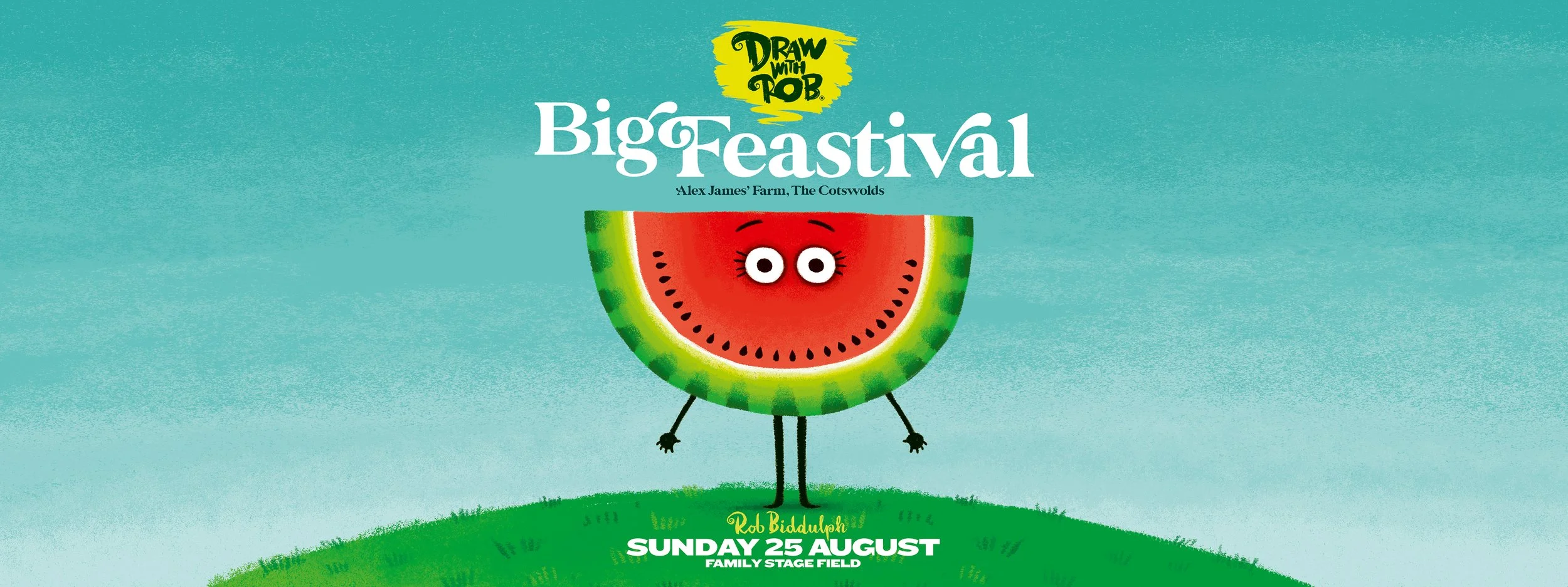 Draw With Rob at Big Feastival