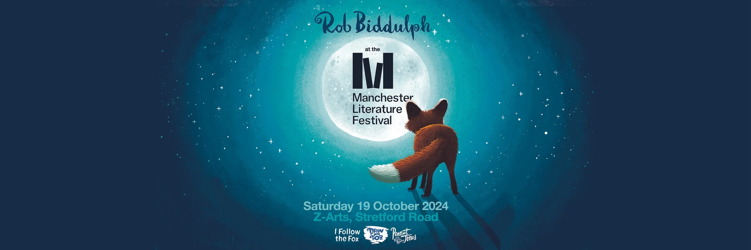 Rob Biddulph at the Manchester Literature Festival