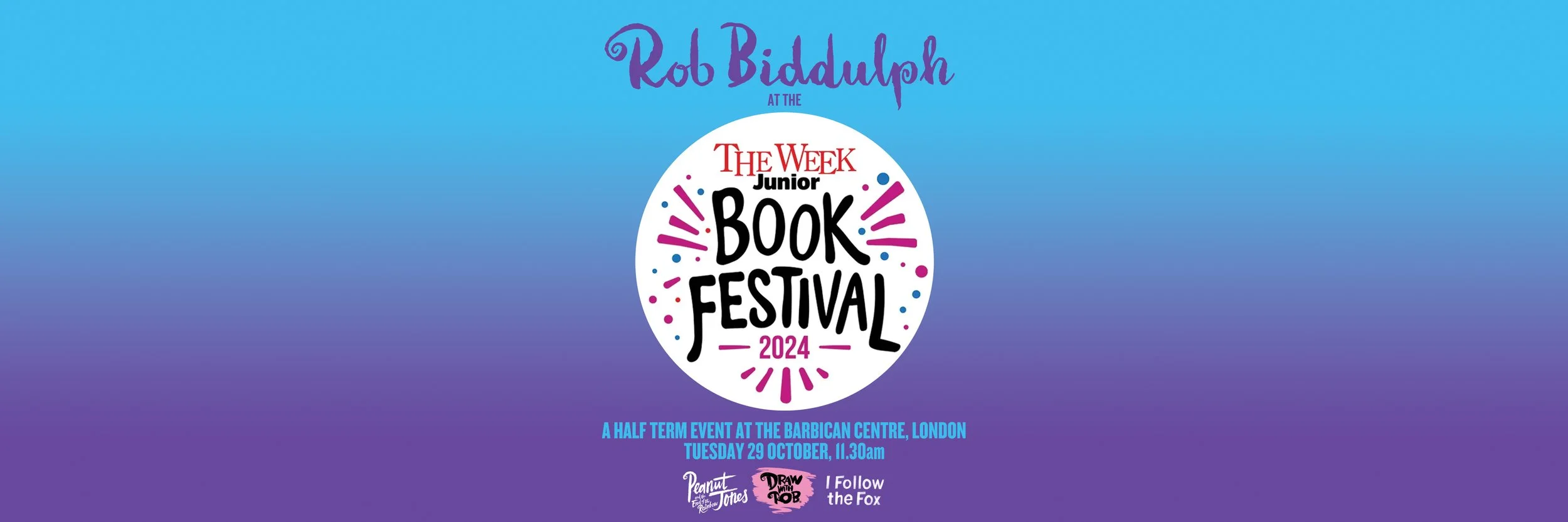 Rob Biddulph at The Week Junior Book Festival
