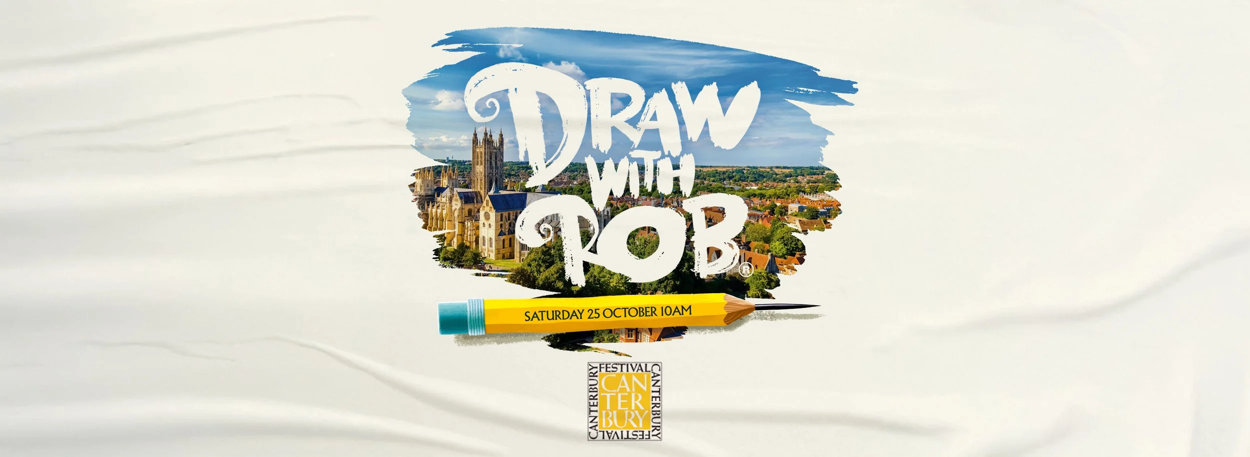 Draw With Rob at the Canterbury Festival