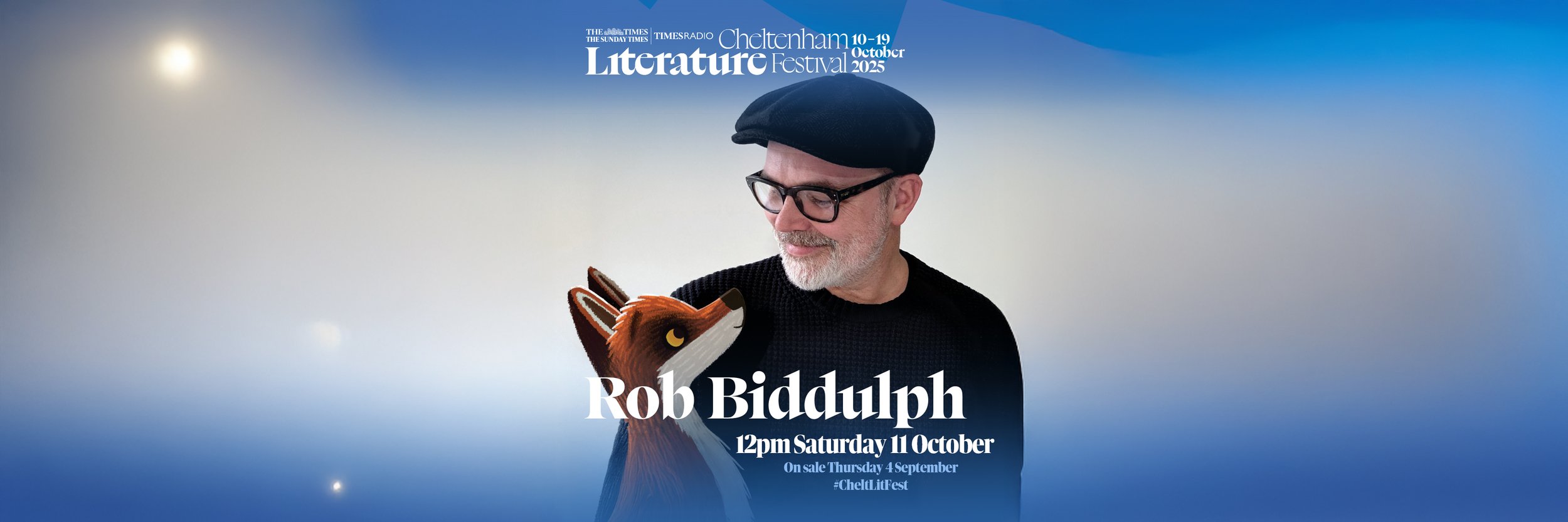 Rob Biddulph at the Cheltenham Literature Festival