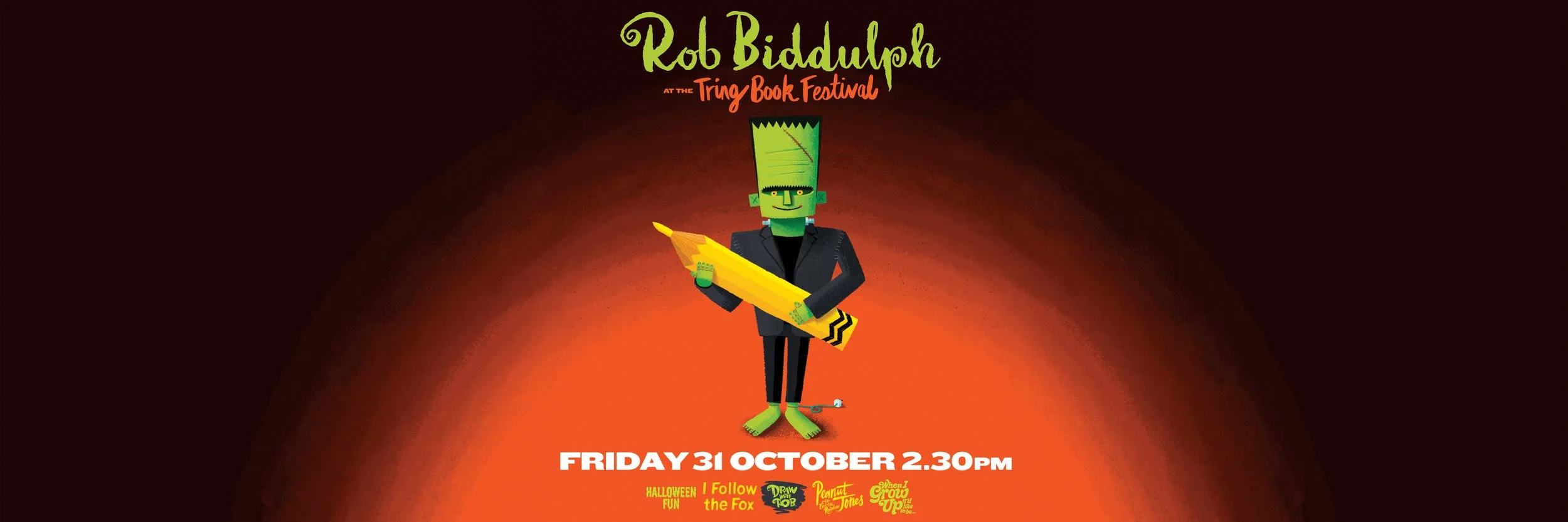 Rob Biddulph at the Tring Book Festival