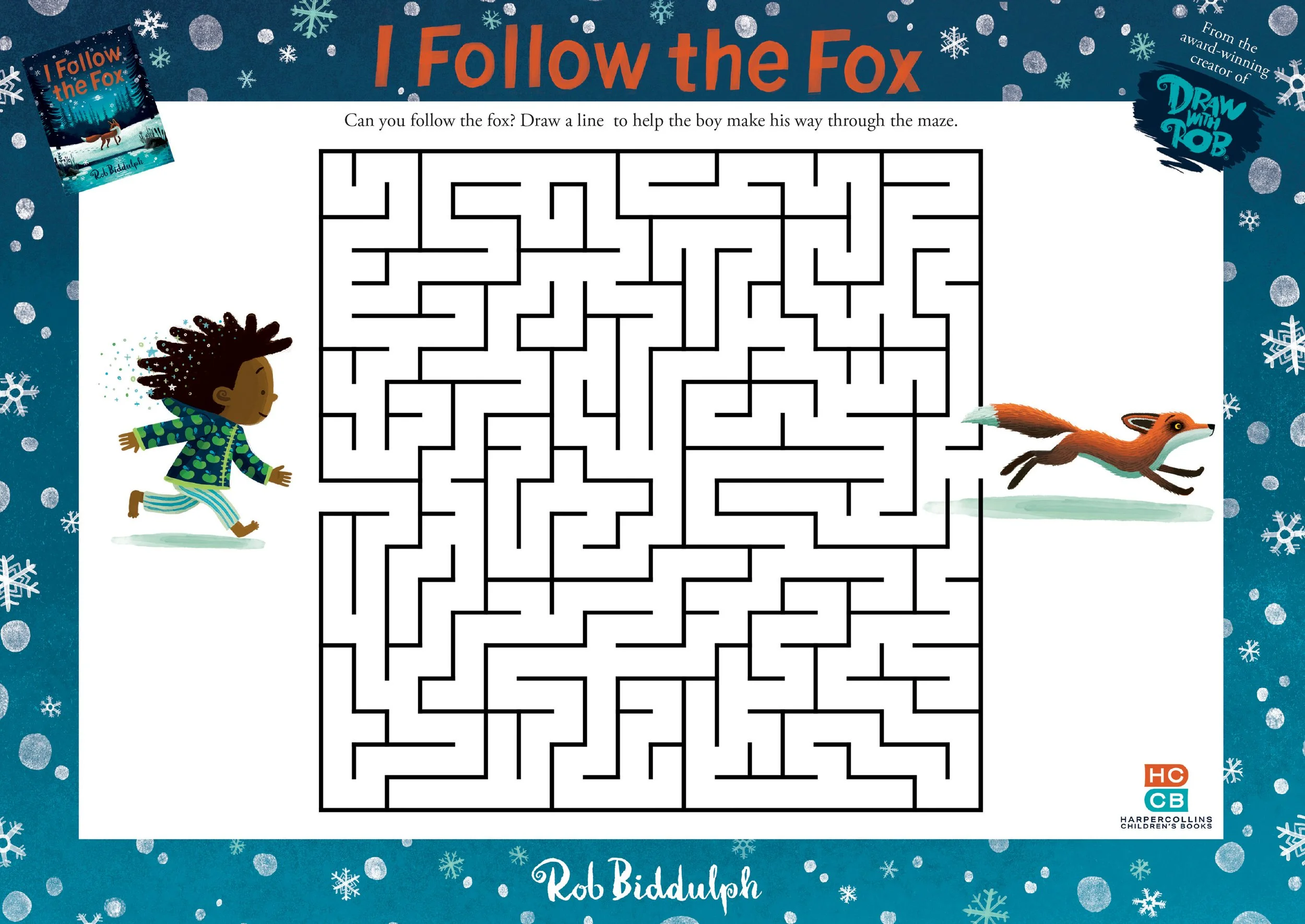 I Follow the Fox activity sheets