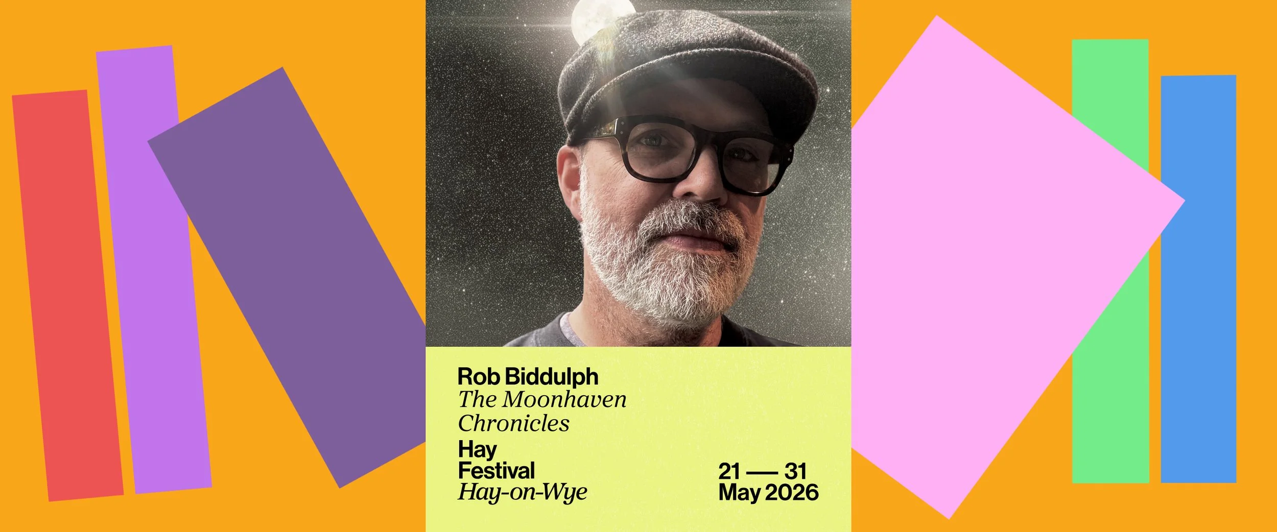 Rob Biddulph at Hay Festival 2026