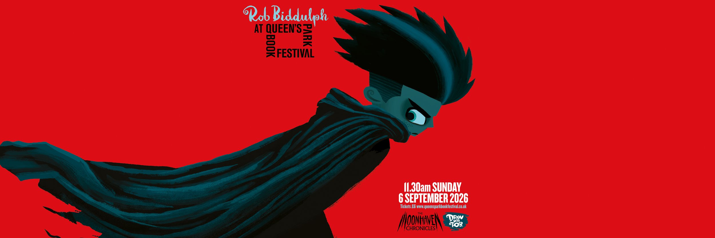 Rob Biddulph at Queen's Park Book Festival