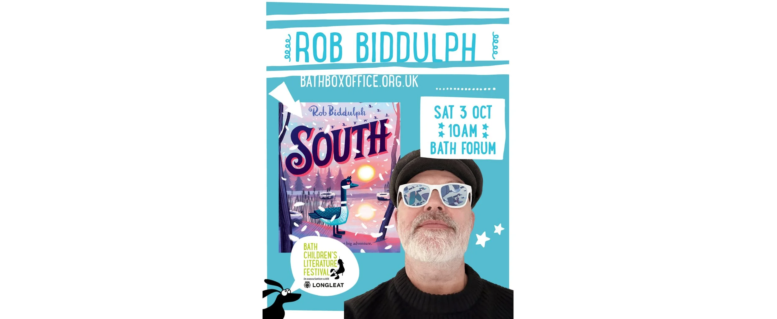 Rob Biddulph at Bath Children's Literature Festival