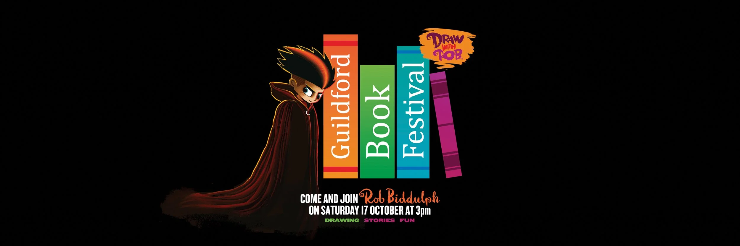 Rob Biddulph at the Guildford Book Festival