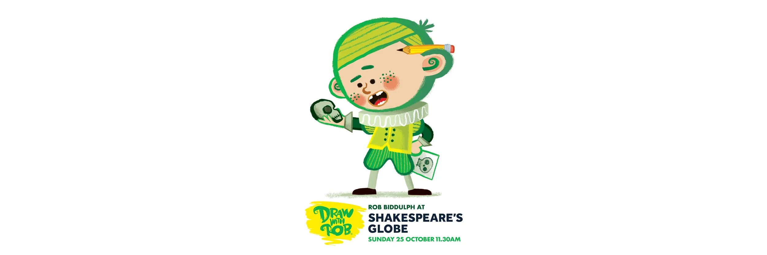 Rob Biddulph at Shakespeare’s Globe