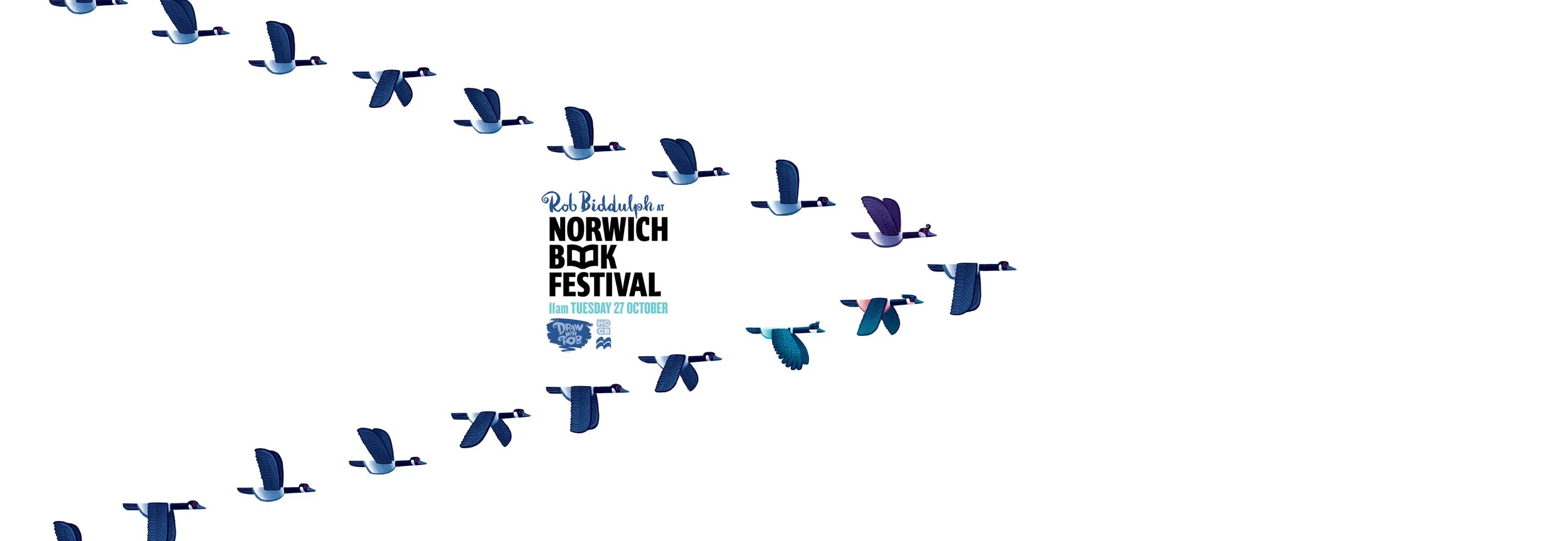 Rob Biddulph at the Norwich Book Festival