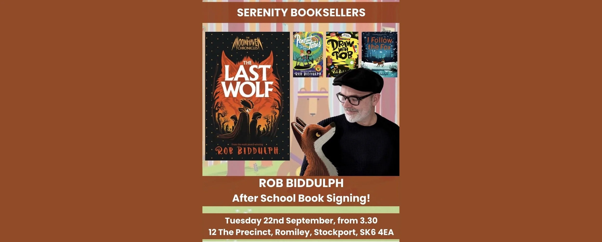 BOOK SIGNING AT SERENITY BOOKSELLERS