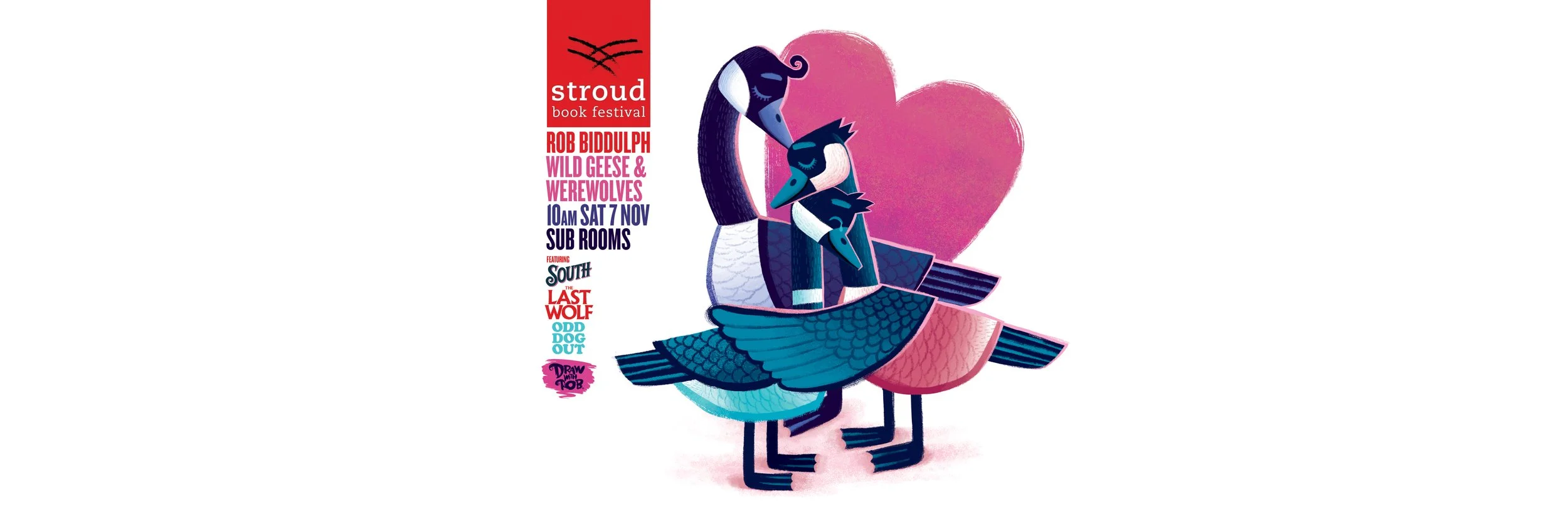 Rob Biddulph at Stroud Book Festival