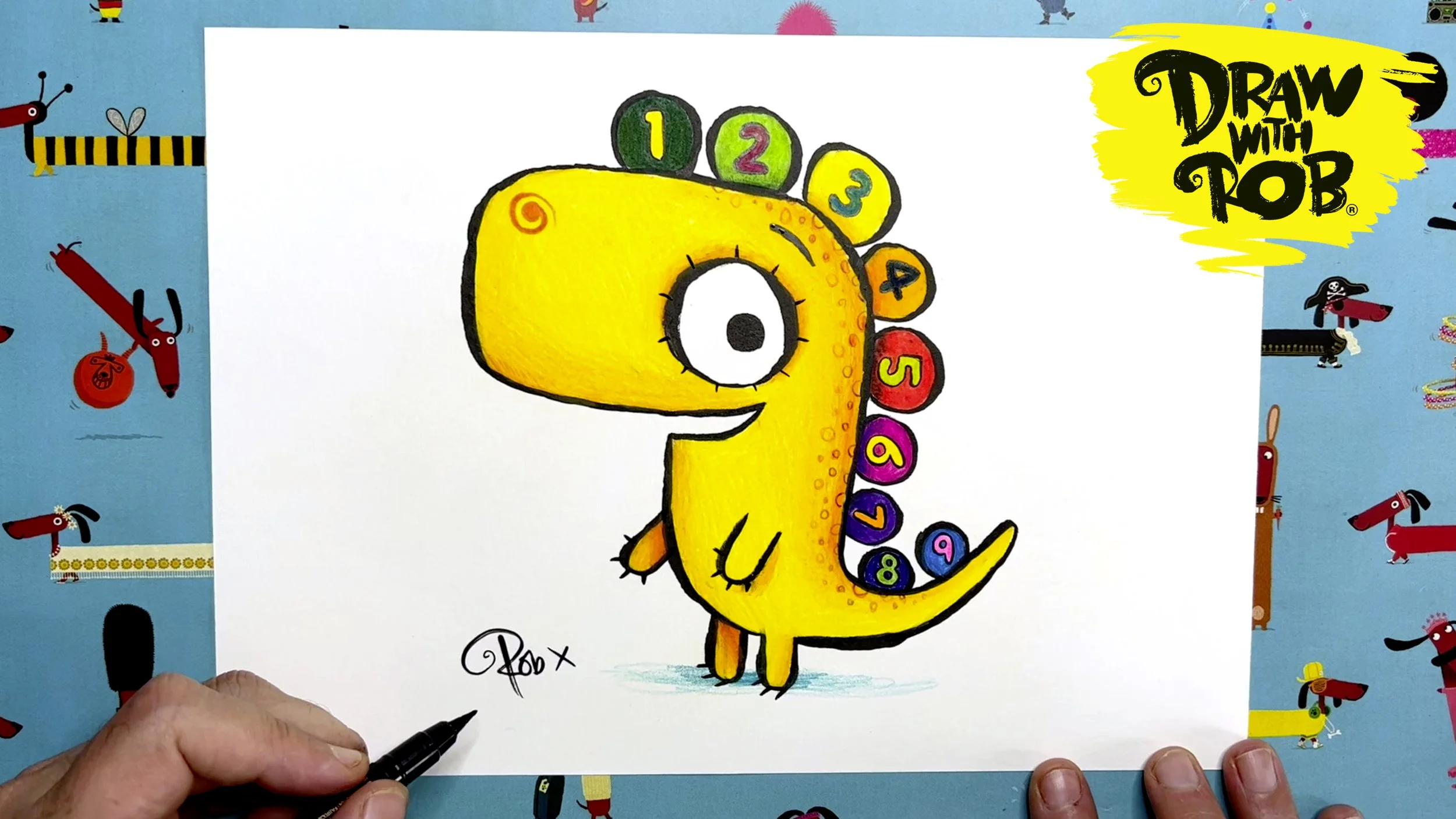 My First Draw With Rob Dinosaurs Rob Biddulph My First Draw With Rob Dinosaurs Rob Biddulph