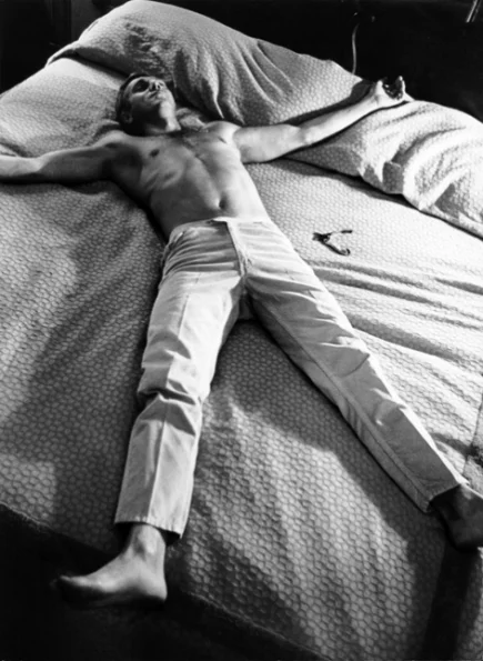 Steve McQueen Relaxing in the Hotel Sherry-Netherlands, New York City, 1961