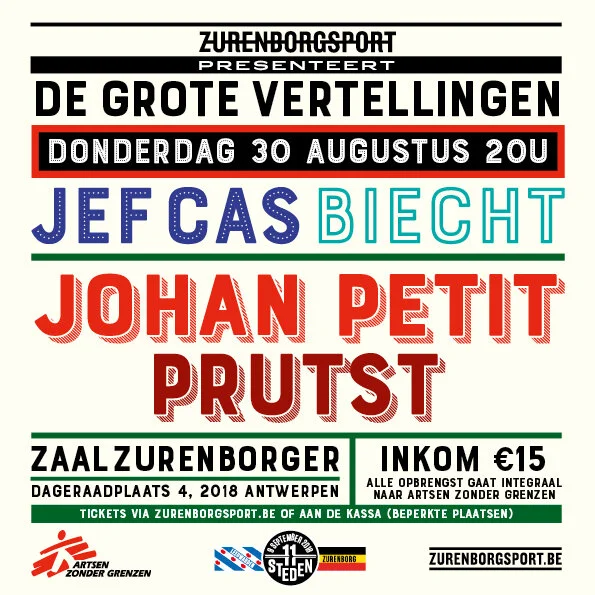 2018 Grote Vertellingen JEF CAS BIECHT