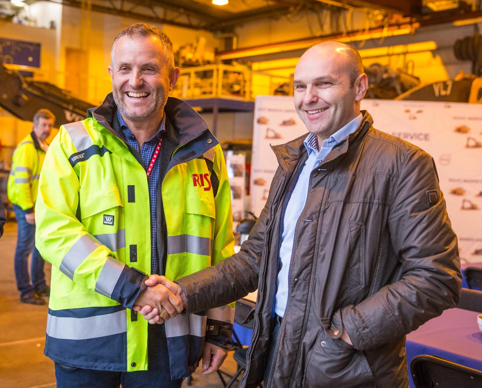 Bjørn Risa og David Kristianslund
