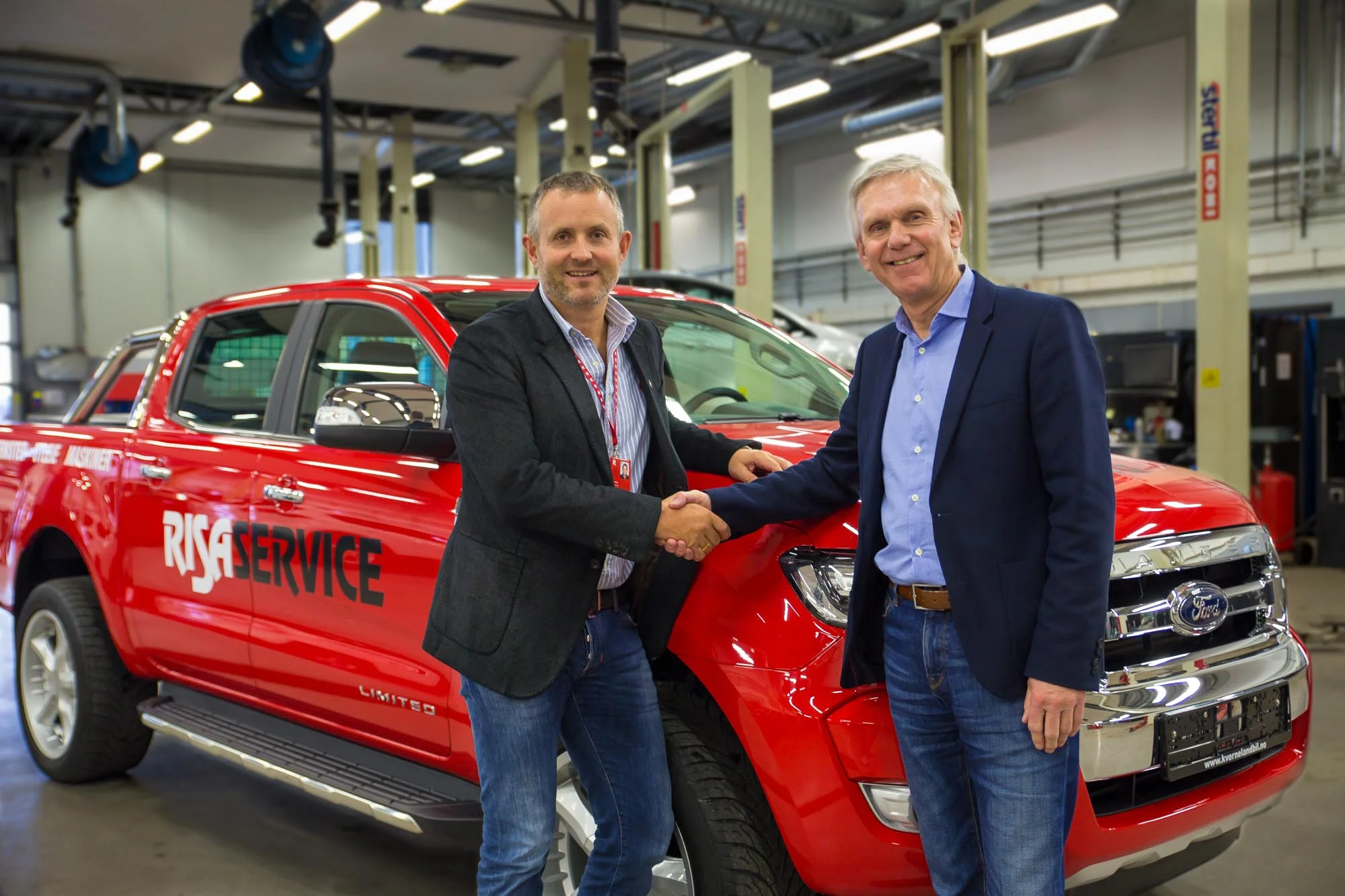 Bjørn Risa og Arve Edland