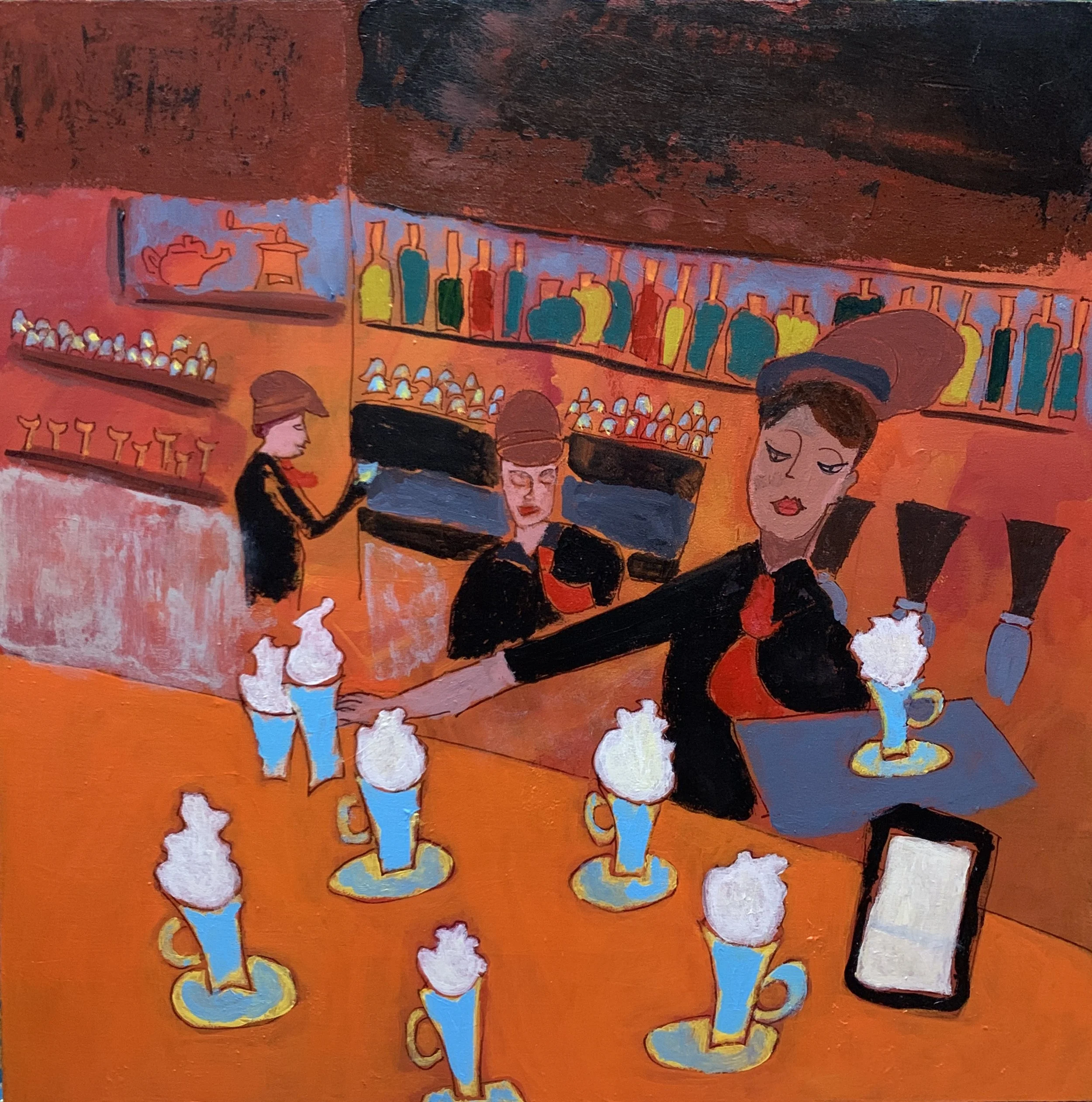 PAULETTE LICITRA - Hot Chocolate Con Panna 