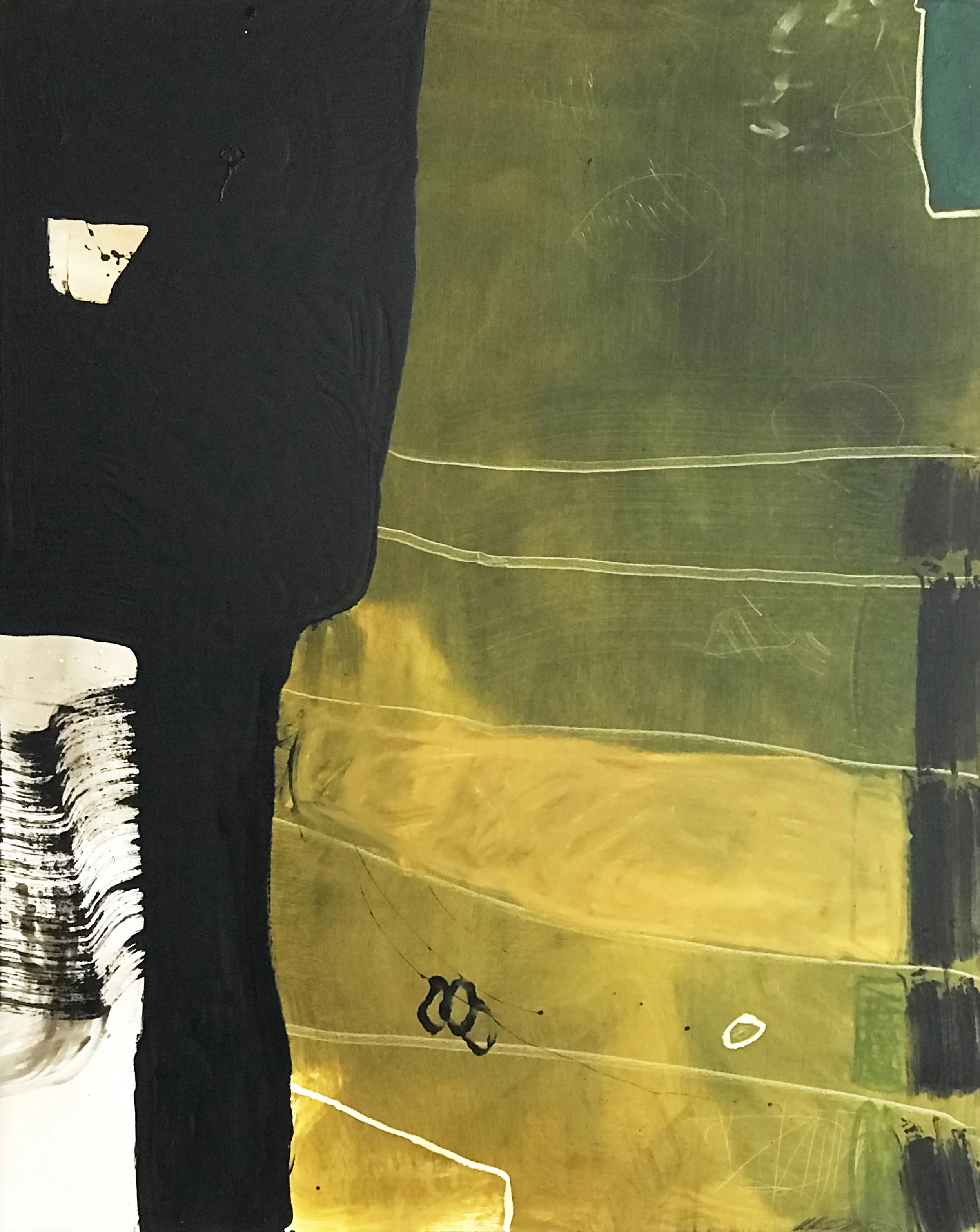 William McLure | 48 x 60 inches Mixed Media on Canvas