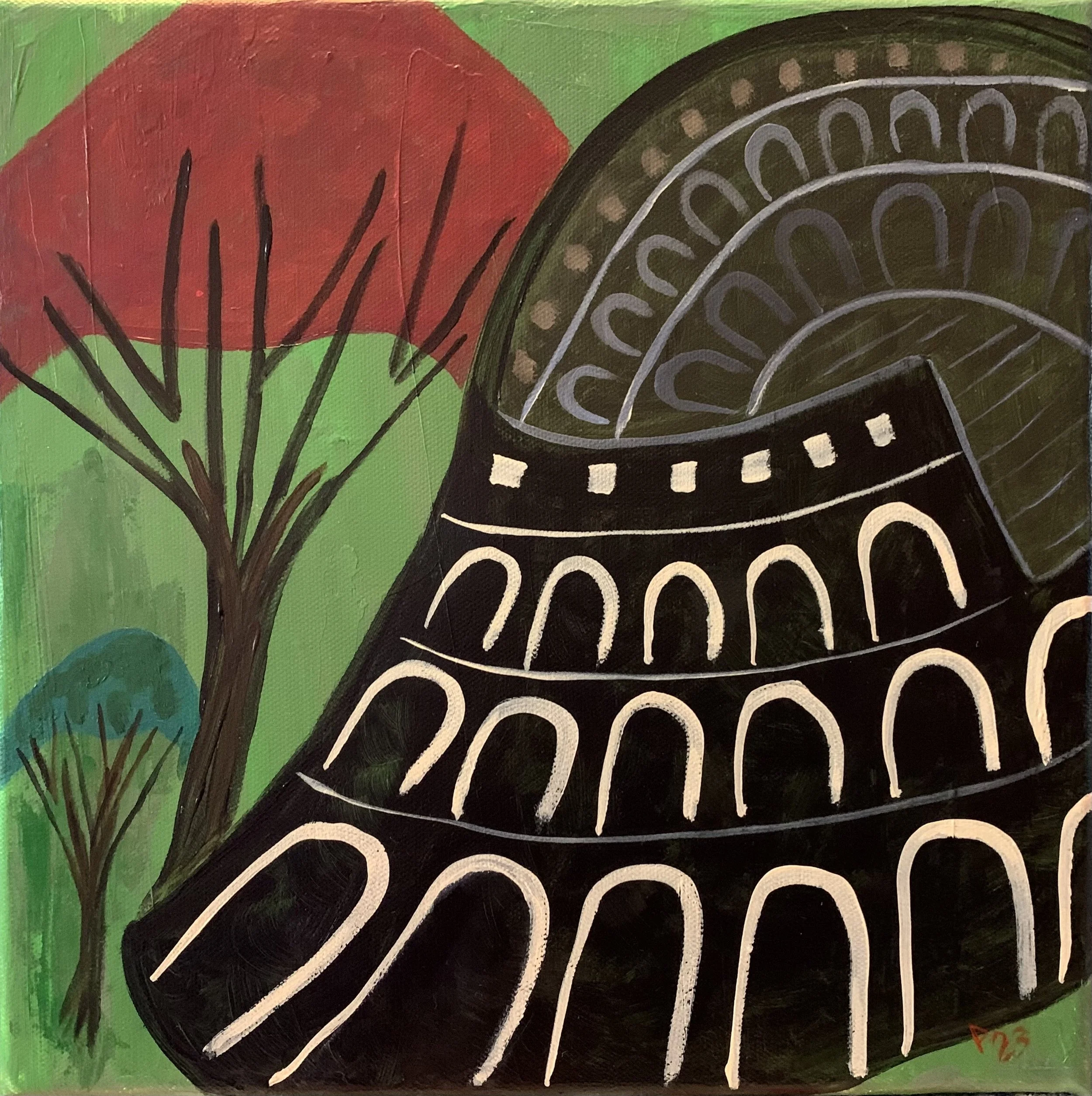 Colosseum & Umbrella Pine