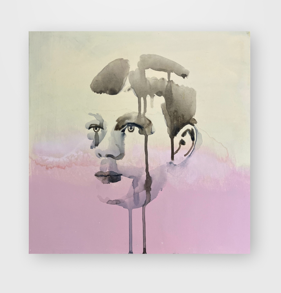 The Only Dream I Dream Is a World Away From Reality acrylic on wood 12 x 12 by Ruth Chase.png