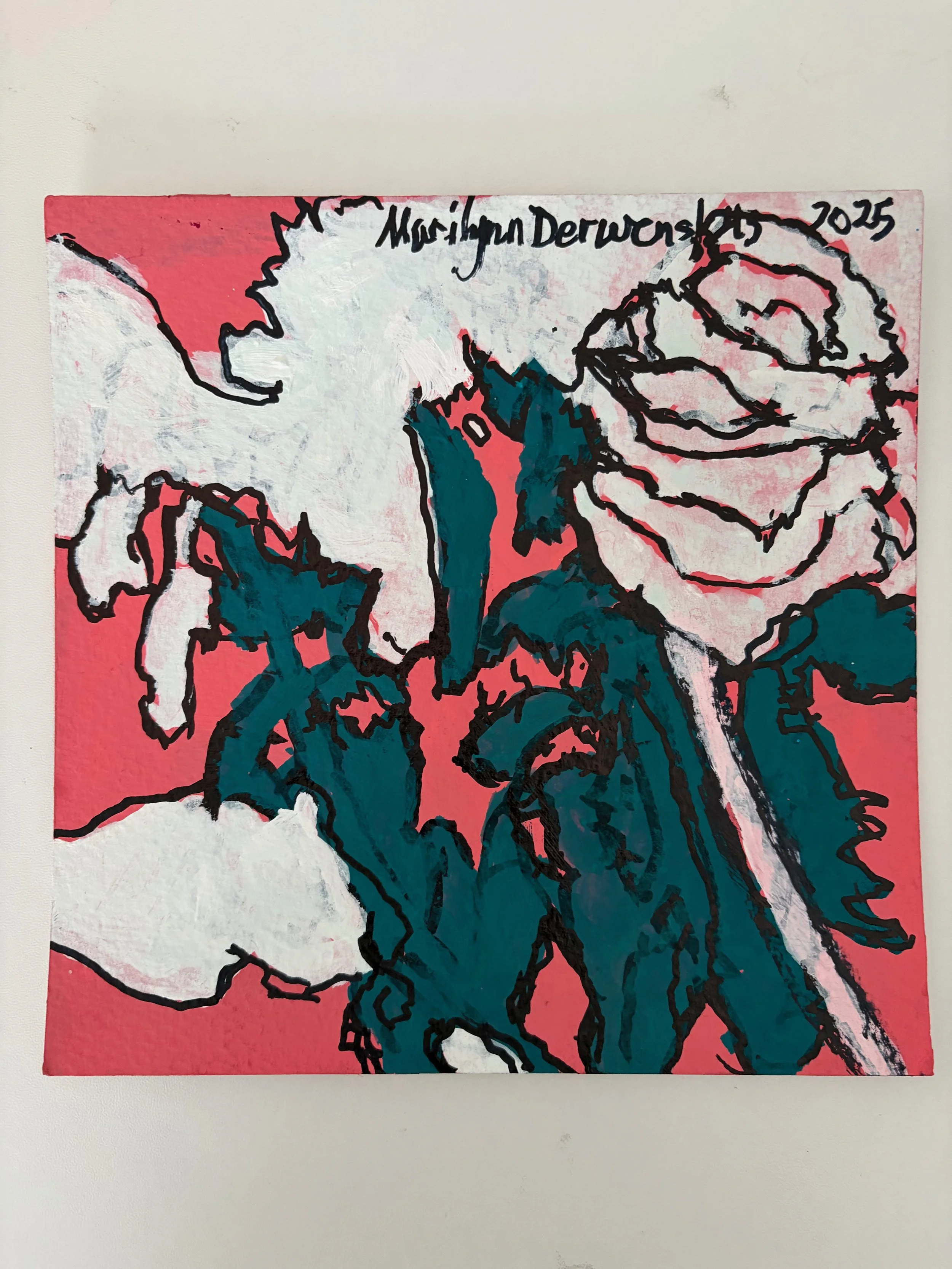 MARILYNN DERWENSKUS - The White Rose