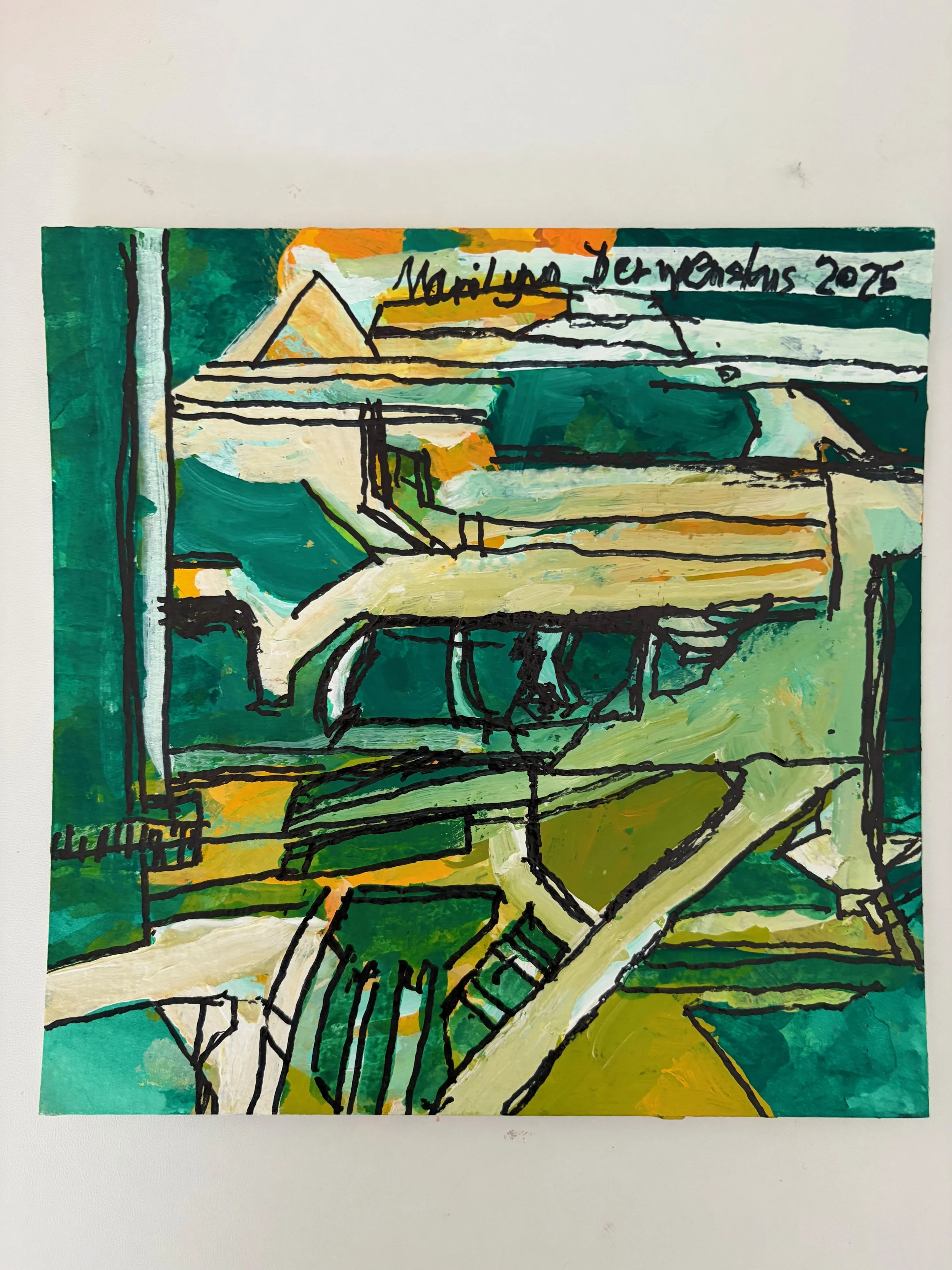 MARILYNN DERWENSKUS - Plants in the Forest