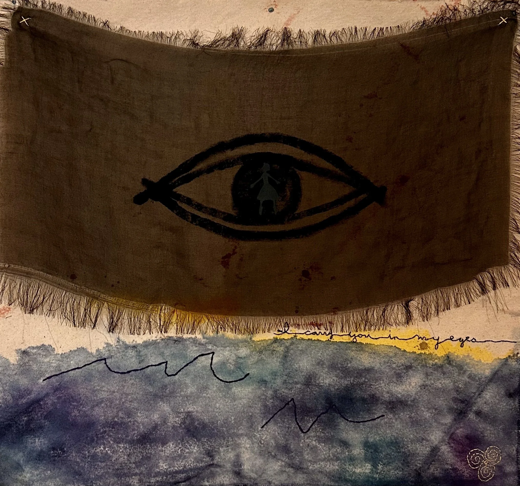 I carry you in my eyes