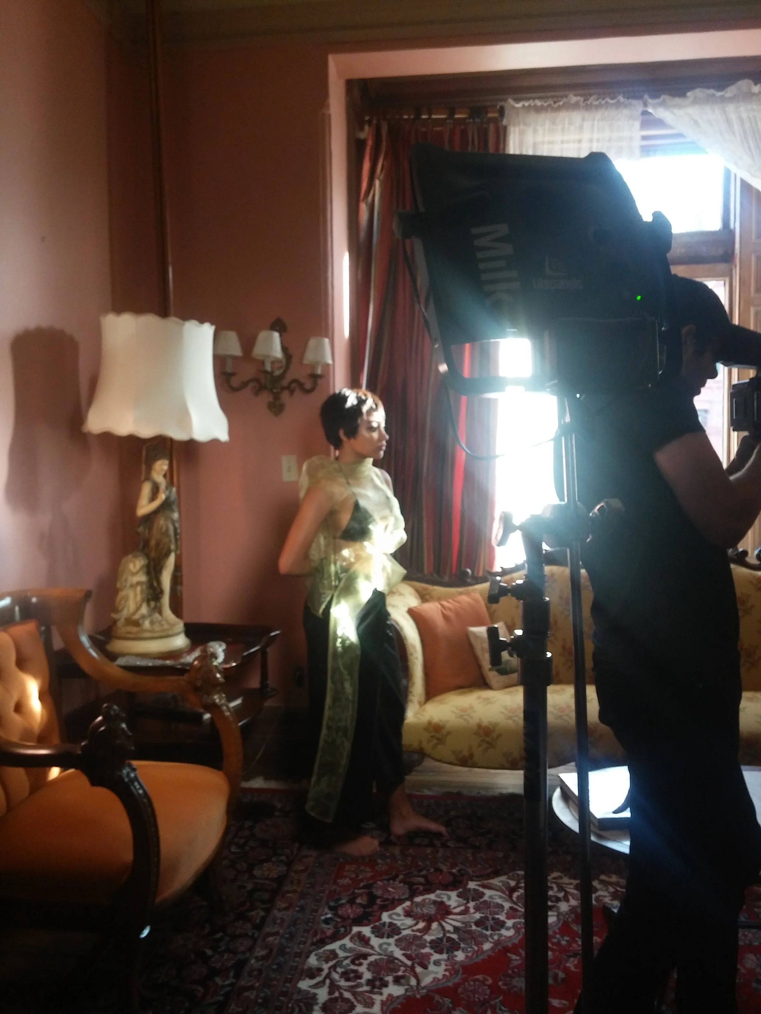 [BTS] Amandla Stenberg for INDIE Magazine