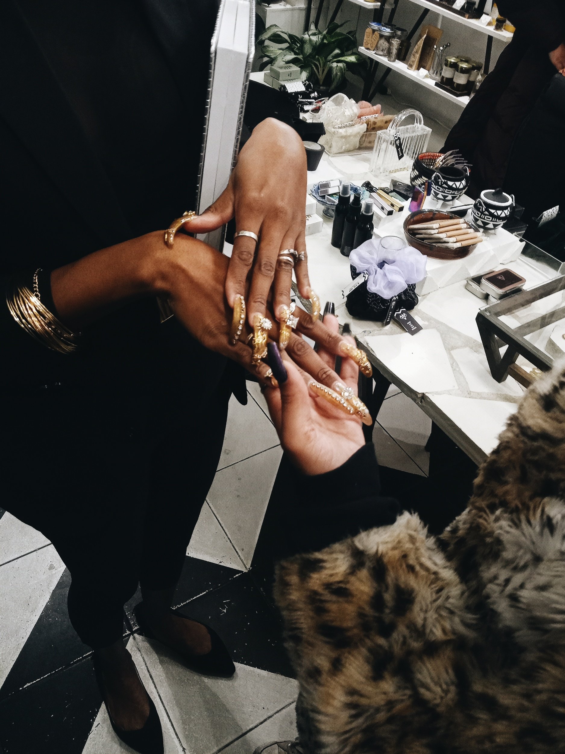 My Auntie's Hands Event at Marche Rue Dix