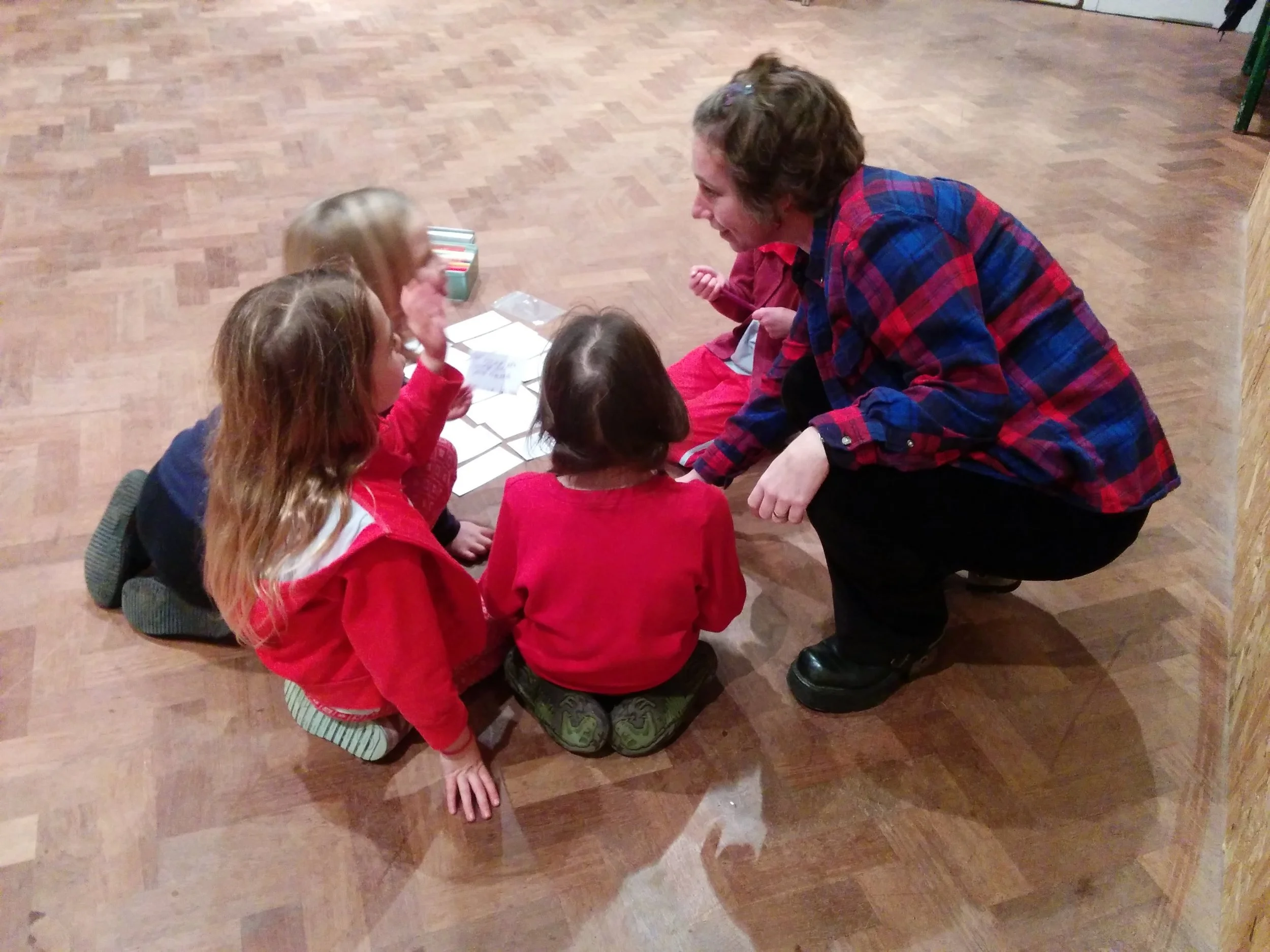 Running a workshop for young girls on self esteem