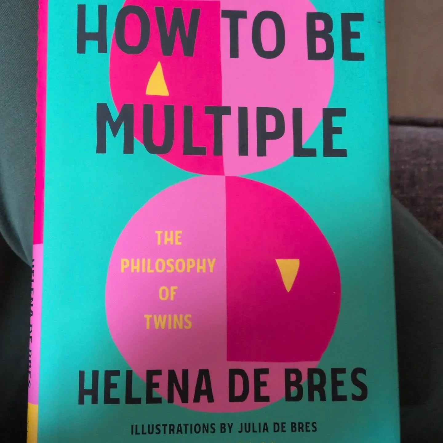 A great read from a twin who happens to be a professor of philosophy (illustrated by her twin sister) which qualifies her to ask questions like how separate are any of us, exactly? And what makes a person, a person? This book made me think about the 