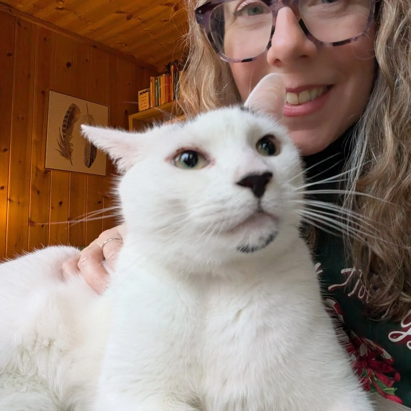 My capable assistant...