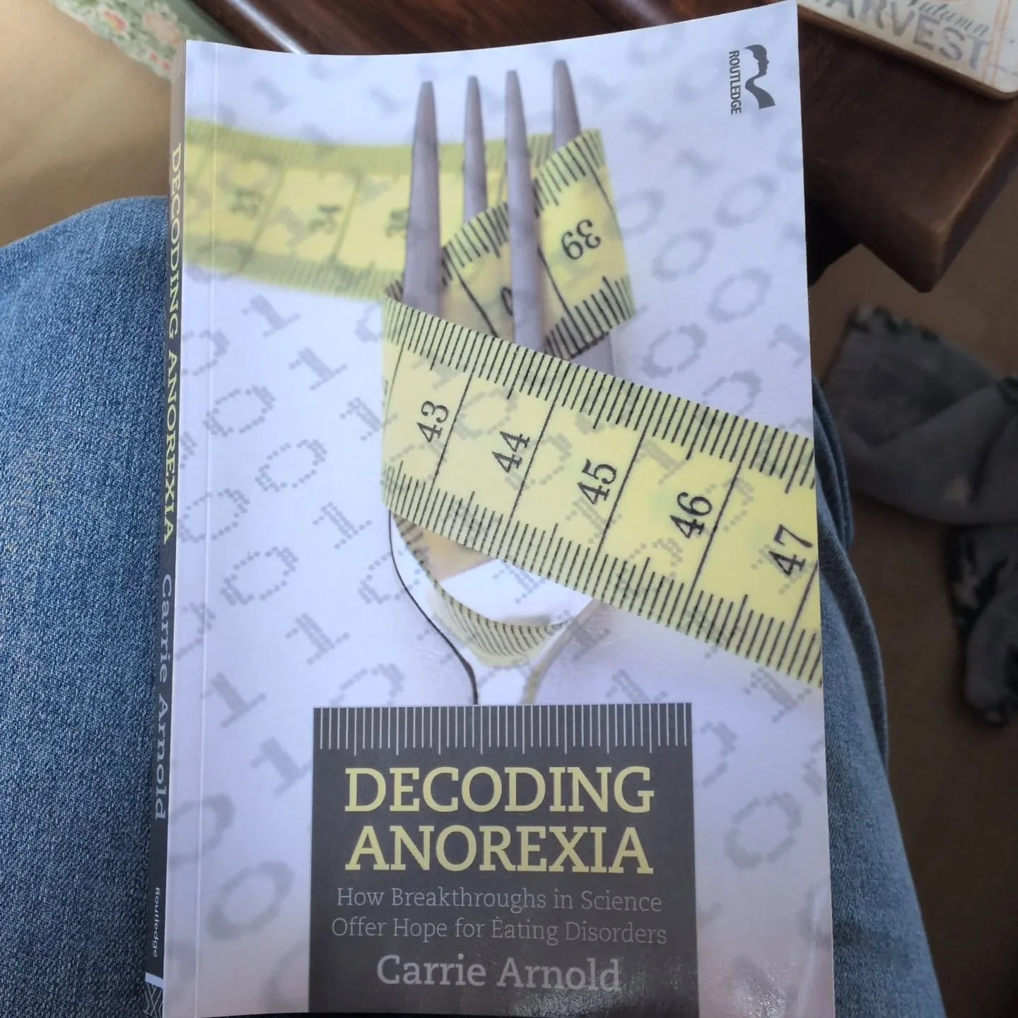 Decoding Anorexia explains the disease from a biological point of view, but Carrie Arnold is such a talented writer you'll still really enjoy and understand it, even if you're a bit of a science dunce like me. 

She has had anorexia herself so she in