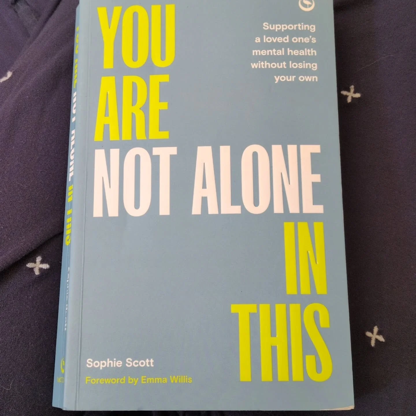 A good read about looking after yourself whilst caring for someone with mental health difficulties. 

There's a lot of practical advice and much empathy. It's split helpfully into sections so you can find what you need. 

My only criticism is that it