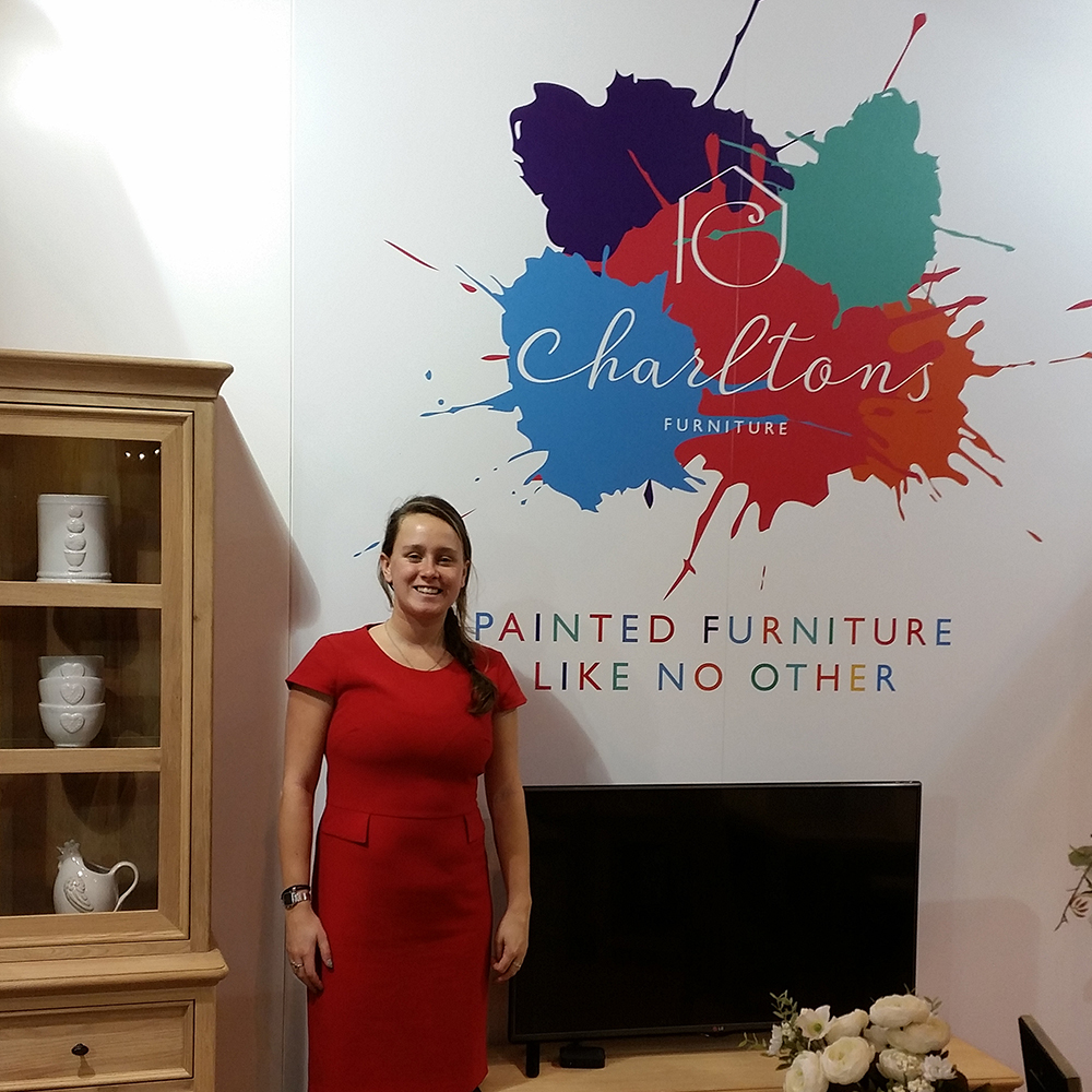 Sally Lungmuss at the January Furniture Show