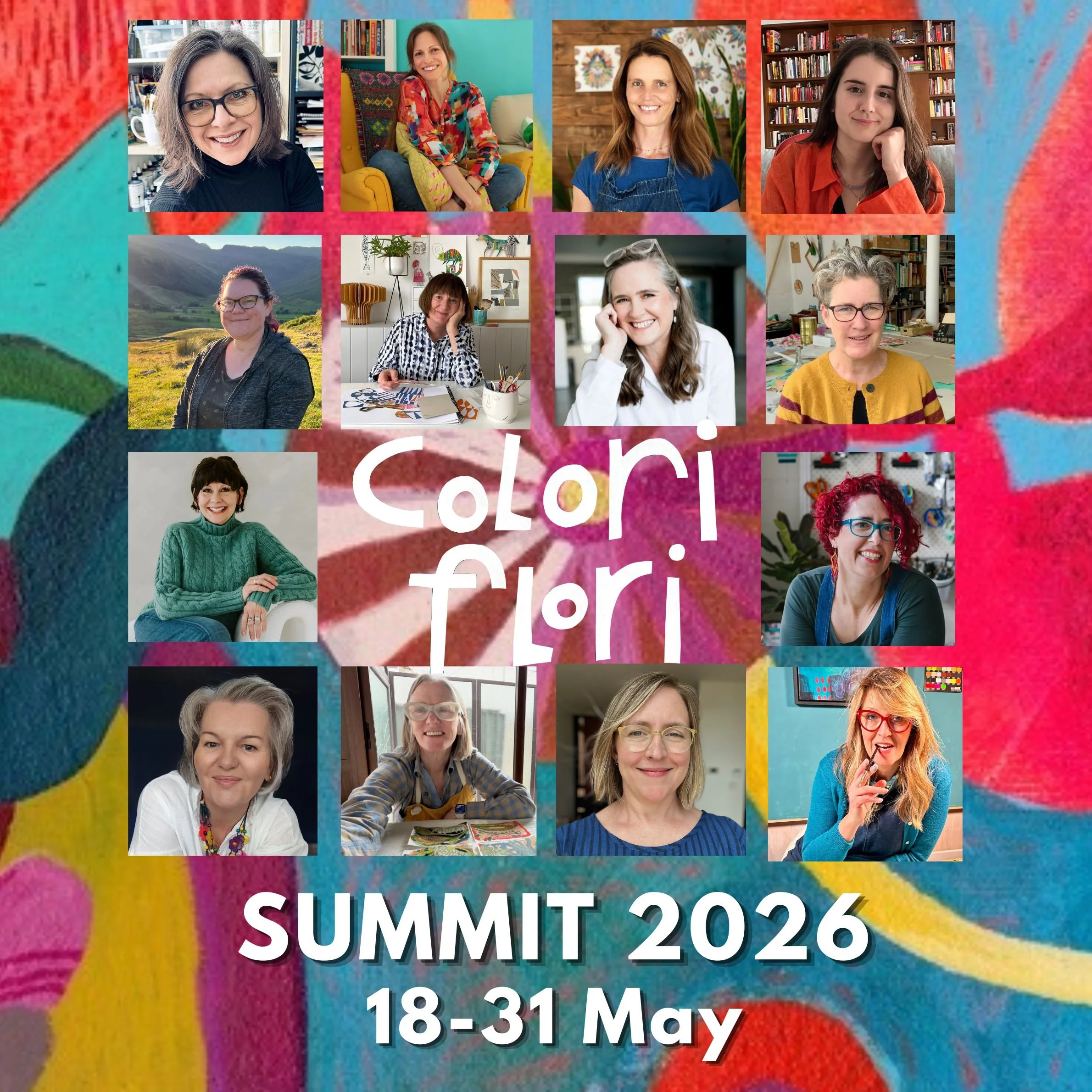 🌼 Colori Flori Summit 2026, meet the artists 🖌️