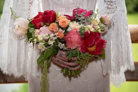      

 
   Hand tied Peony bouquet from our gardens at The Inn at West Settlement.    
 




















  
  



     
