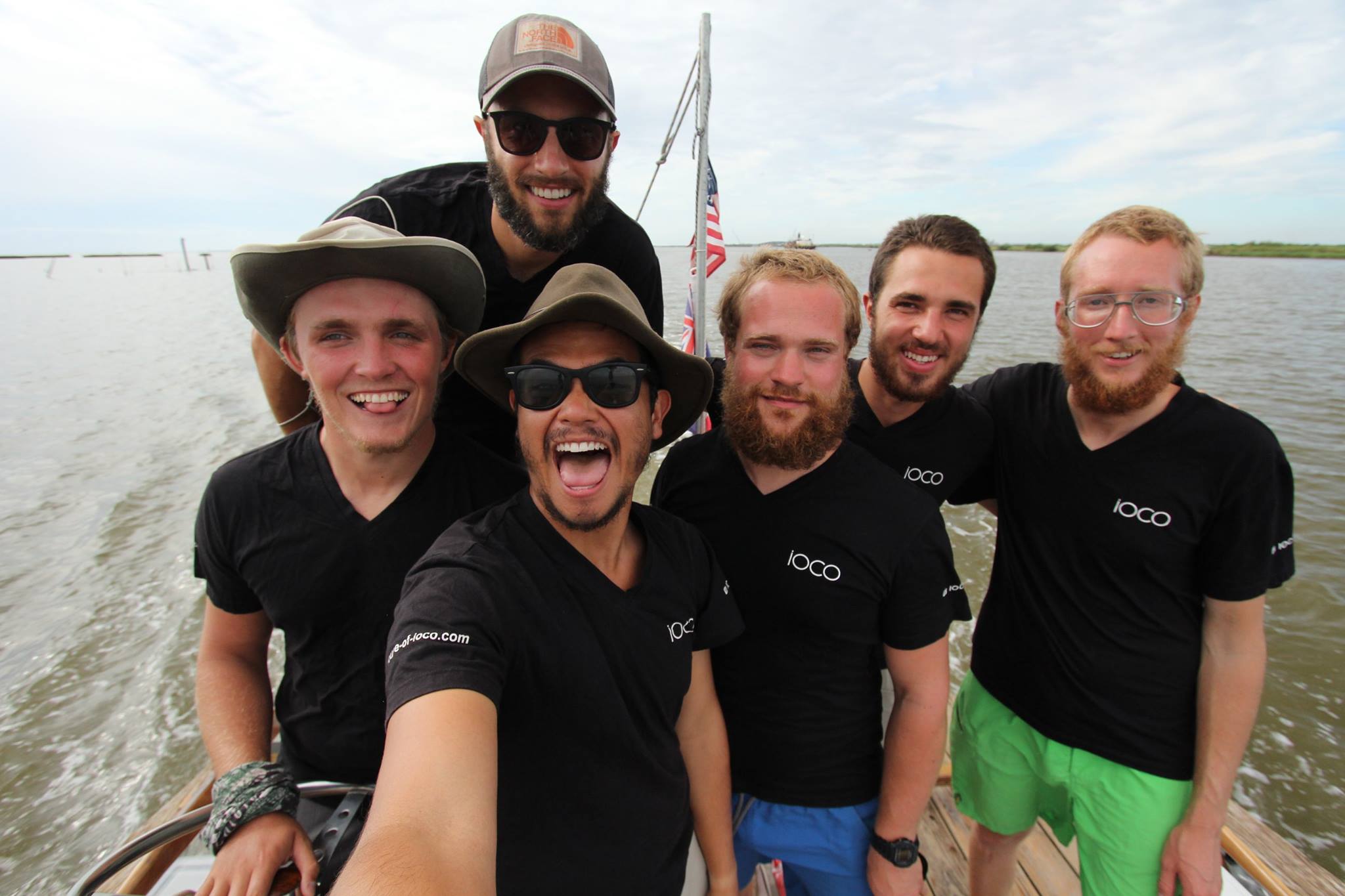 The two kayaks are each made of 300 plastic bottles