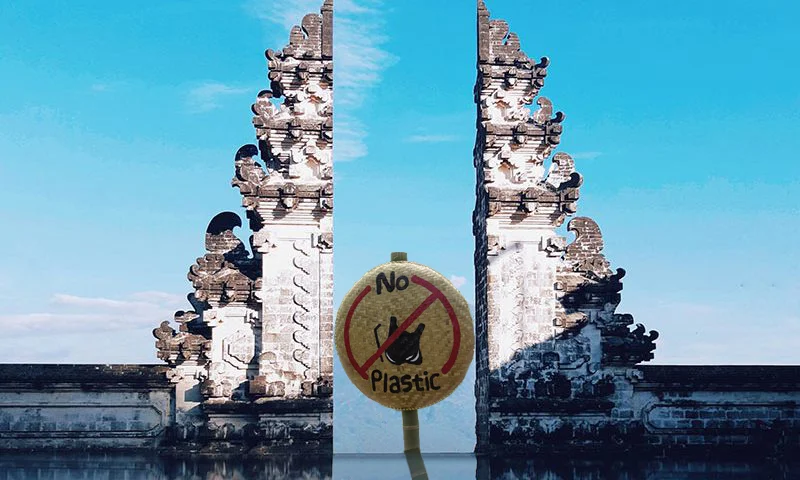 Bali becomes the first Indonesian island to ban single use plastic bags, straws, and polystyrene