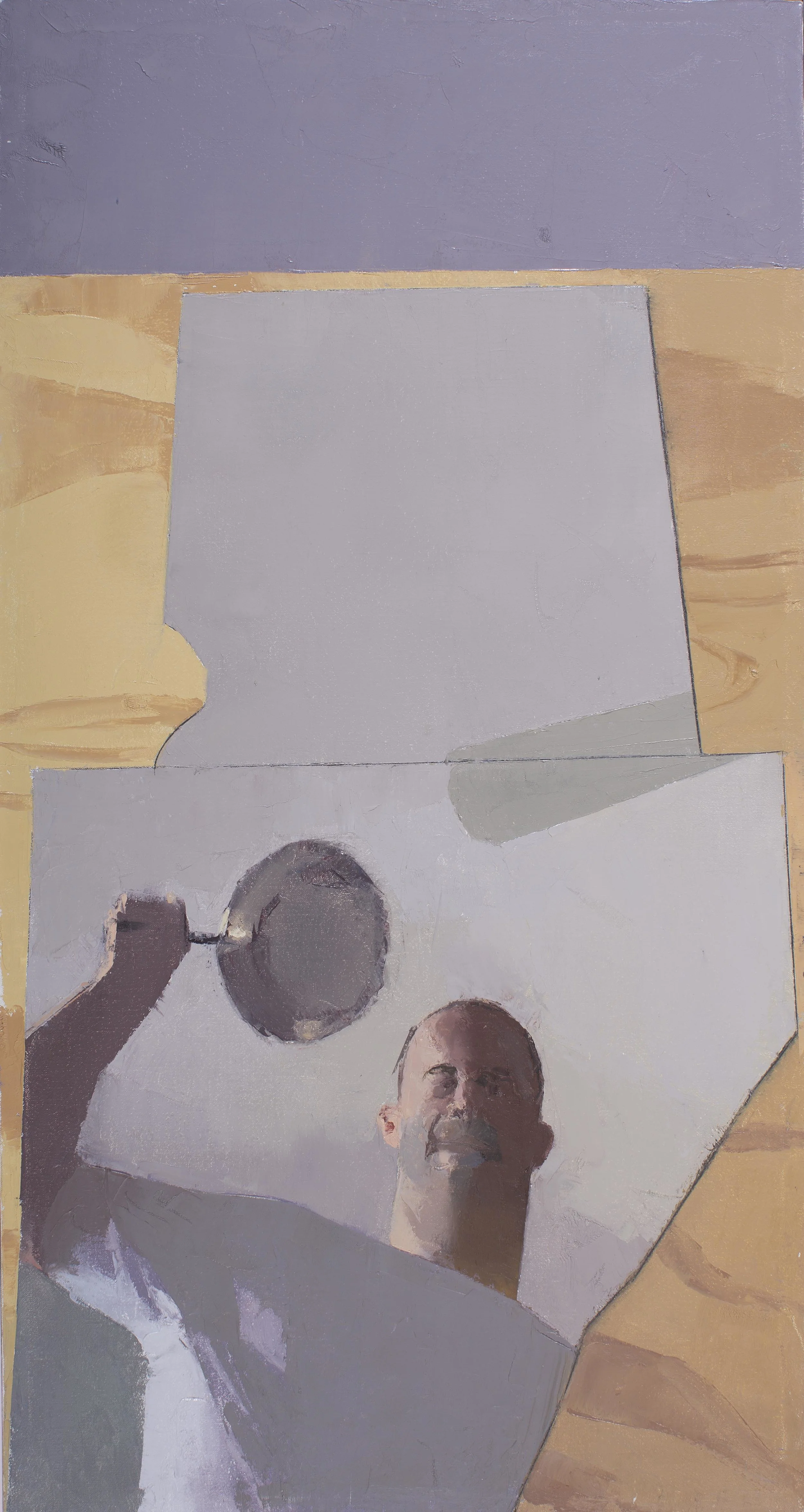 Bang-head-pan-time   14x27"   2012