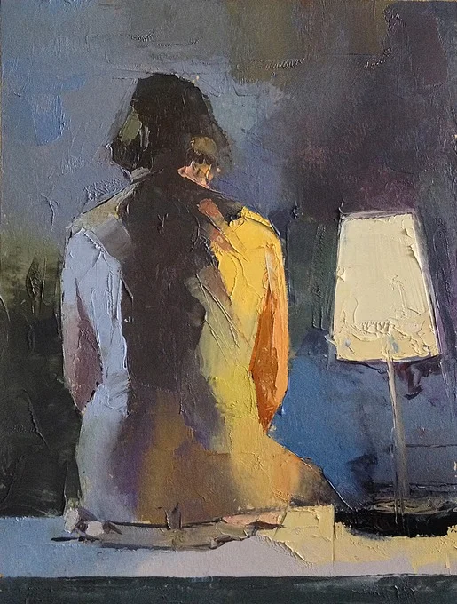 Bonnie By Lamp 7x9" 2012