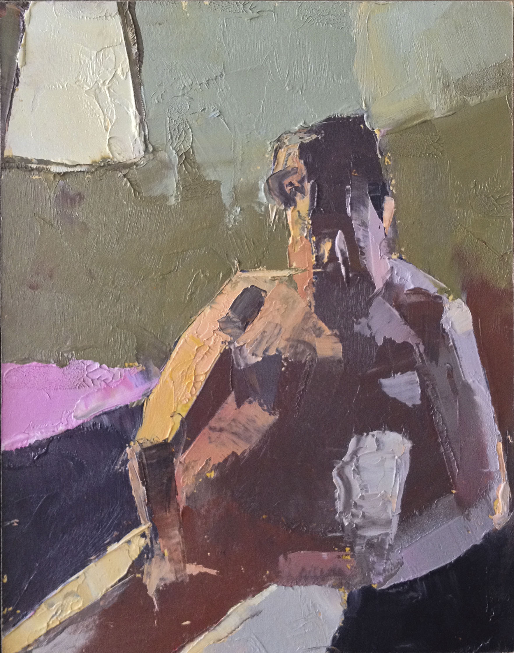 Drew by Lamp 6x8" 2012